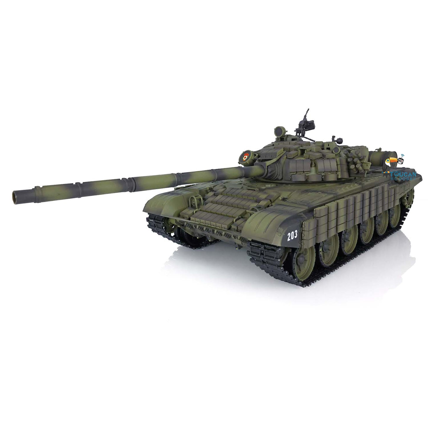 US STOCK Heng Long T72 1/16 Scale Remote Controlled Battle Tank 7.0 Mainboard Plastic 3939 Ready To Run BB IR Tank Model Battery