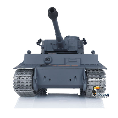 TOUCAN RC HOBBY Henglong 1/16 TK7.0 Promotion Tiger I RC Tank 3818 with Barrel Recoil 360 Degrees Turret IR Smoke Metal Tracks Sprockets Idlers Wheels