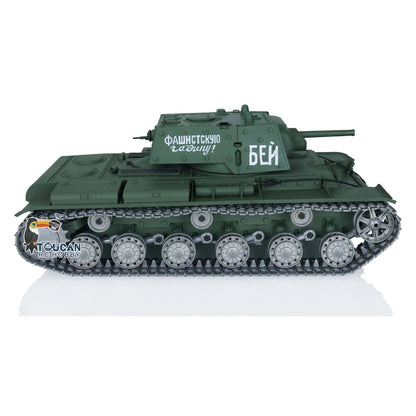 TOUCAN RC HOBBY Heng Long TK7.0 1/16 T72 3939 Soviet Union KV-1 3878 RC Tank FPV 360 Degree Turret BB IR Metal Barrel Tracks Drive Idler Road Wheels