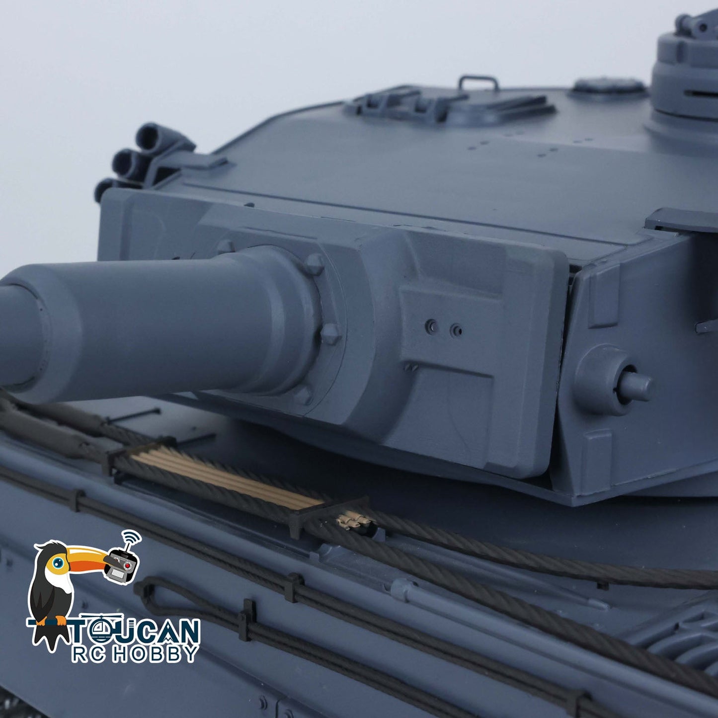 TOUCAN RC HOBBY Henglong 1/16 TK7.0 3818 Tiger I RTR RC Tank FPV 360 Degrees Turret Barrel Recoil Smoke Metal Tracks Sprockets Idlers Road Wheels Hand Spray Painting Color