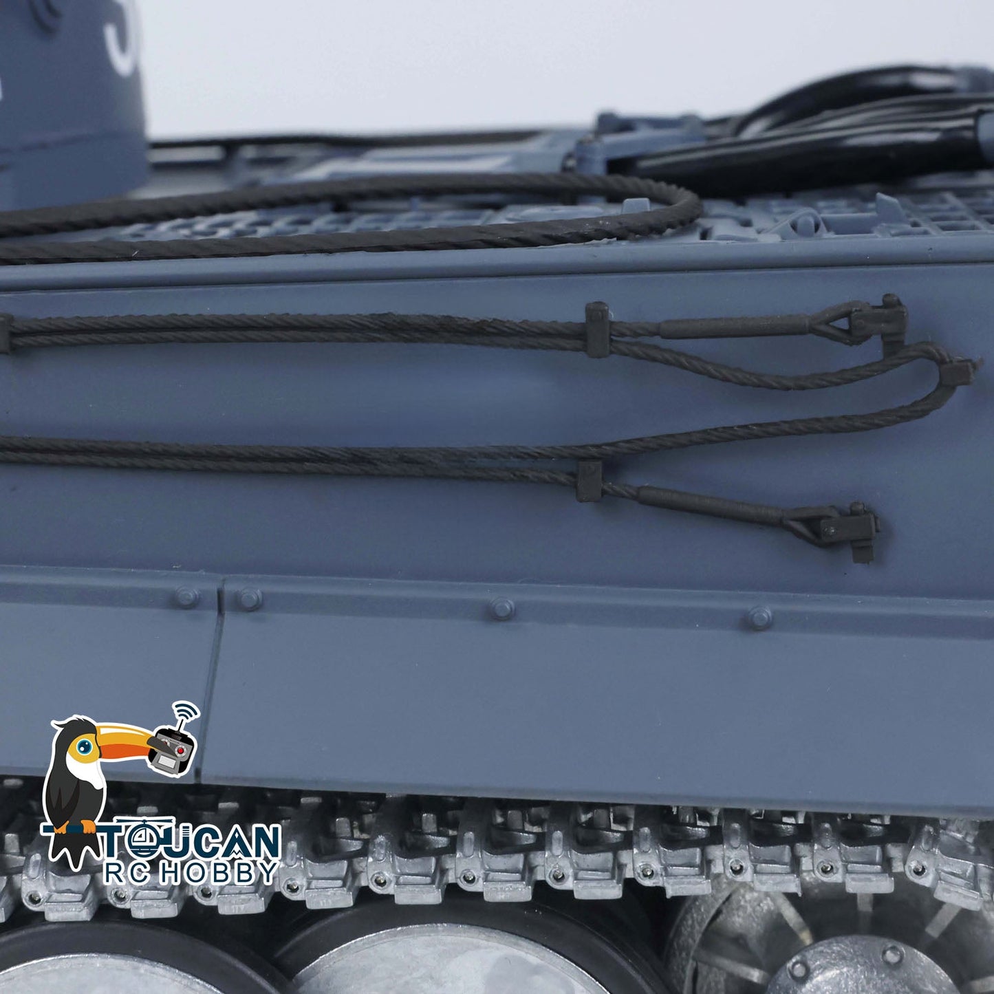 TOUCAN RC HOBBY Henglong 1/16 TK7.0 3818 Tiger I RTR RC Tank FPV 360 Degrees Turret Barrel Recoil Smoke Metal Tracks Sprockets Idlers Road Wheels Hand Spray Painting Color