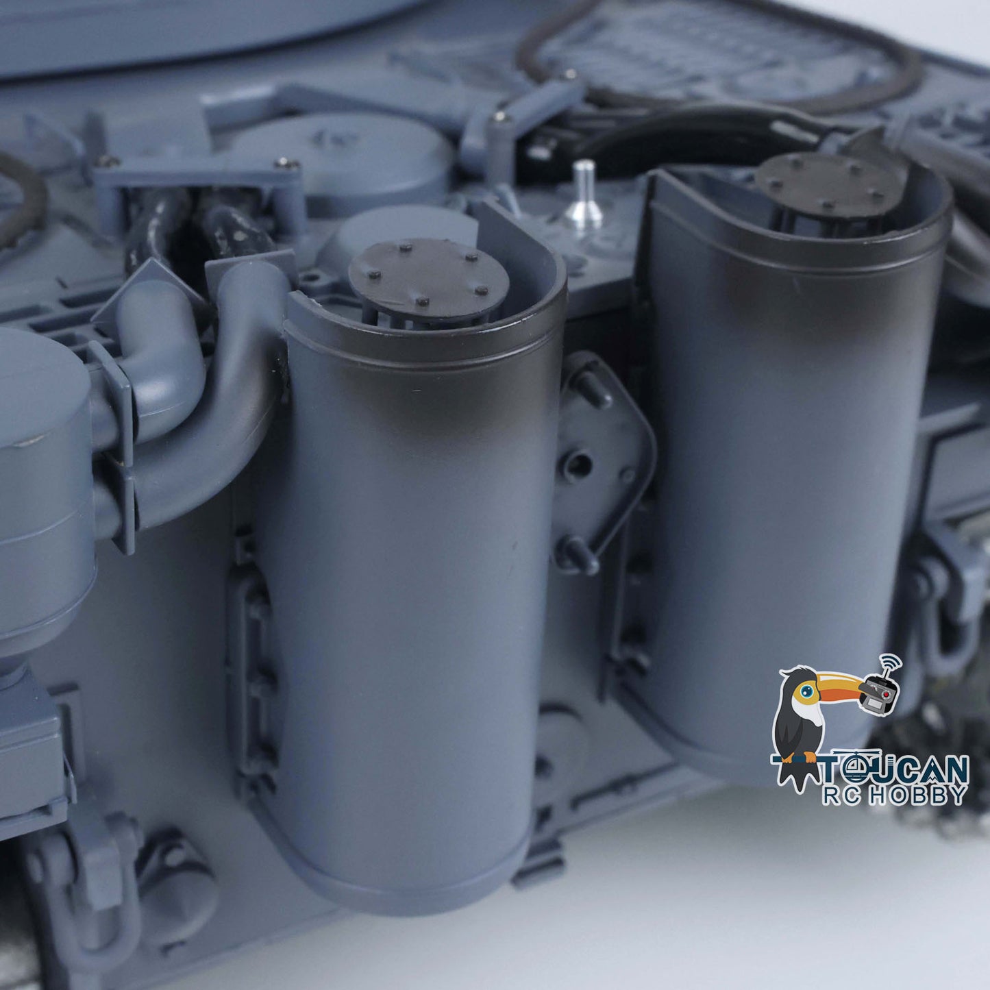 UK Stock Henglong 1/16 7.0 Tiger I RTR RC Tank 3818 W/ Barrel Recoil Metal Tracks Wheels