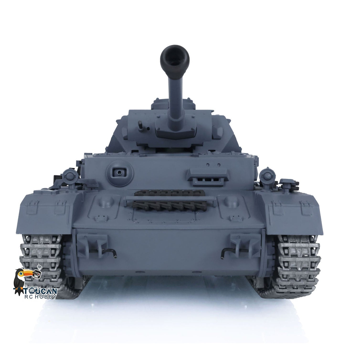 TOUCAN RC HOBBY Henglong 1/16 TK7.0 Promotion German Panzer IV F2 3859 RTR RC Tank 360 Degrees Turret Smoke Infrared Combat BB Metal Barrel Tracks Sprockets Idlers Wheels
