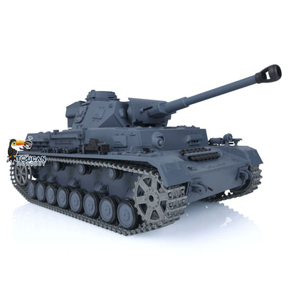 TOUCAN RC HOBBY Henglong 1/16 TK7.0 Promotion German Panzer IV F2 3859 RTR RC Tank 360 Degrees Turret Smoke Infrared Combat BB Metal Barrel Tracks Sprockets Idlers Wheels