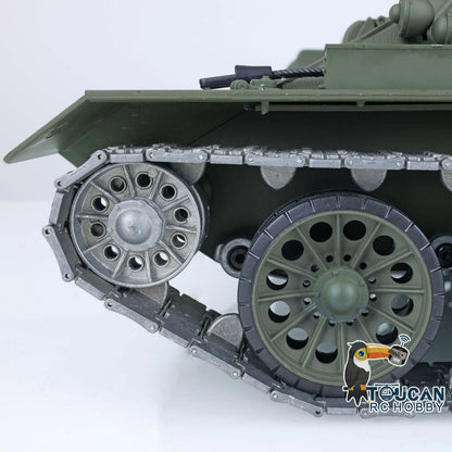 TOUCAN RC HOBBY Henglong 1/16 TK7.0 Promotion Soviet T34-85 RTR RC Tank 3909 with 360 Degrees Turret BB Infrared Combat Smoke Metal Sprockets Idlers Wheels
