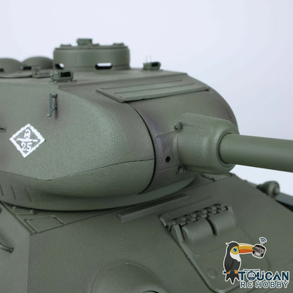 TOUCAN RC HOBBY Henglong 1/16 TK7.0 Promotion Soviet T34-85 RTR RC Tank 3909 with 360 Degrees Turret BB Infrared Combat Smoke Metal Sprockets Idlers Wheels