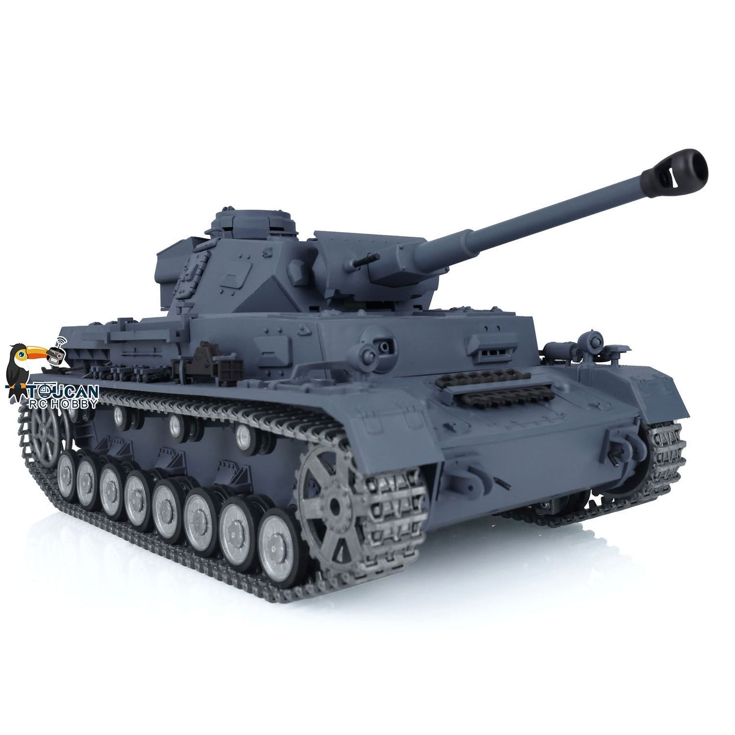 TOUCAN RC HOBBY Henglong 1/16 TK7.0 Profession German Panzer IV F2 F RTR RC Tank 3858 3859 360 Degrees Turret FPV IR BB Smoke Metal Tracks Sprockets Idlers Road Wheels Gearbox