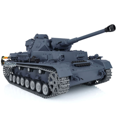 TOUCAN RC HOBBY Henglong 1/16 TK7.0 Profession German Panzer IV F2 F RTR RC Tank 3858 3859 360 Degrees Turret FPV IR BB Smoke Metal Tracks Sprockets Idlers Road Wheels Gearbox