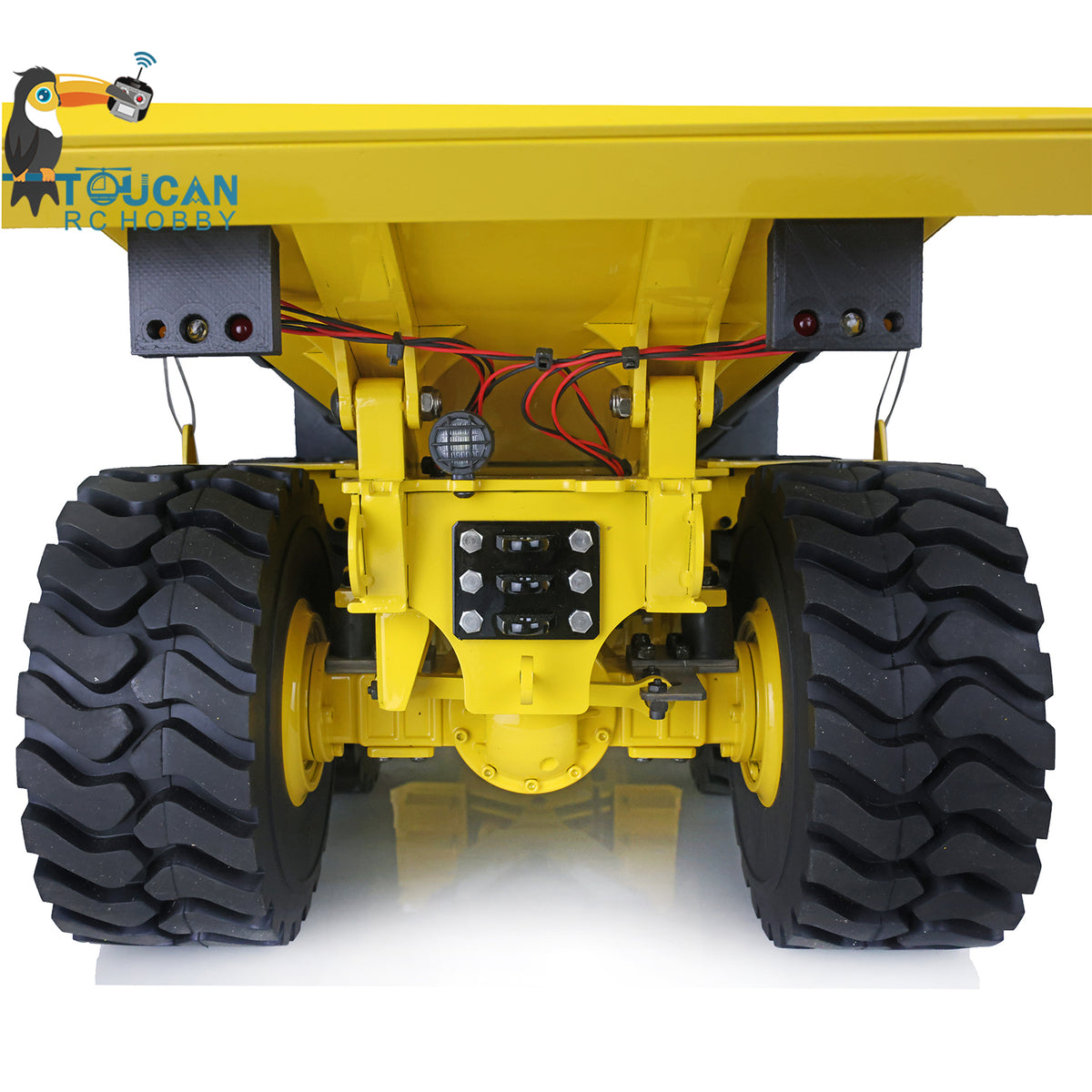 TOUCAN RC HOBBY XDRC US Stock 1:14 Scale 6*6 Metal Hydraulic Dump Truck Radio Controlled A40G Articulated Truck Dumper Tipper Ready To Run Model Sound Light