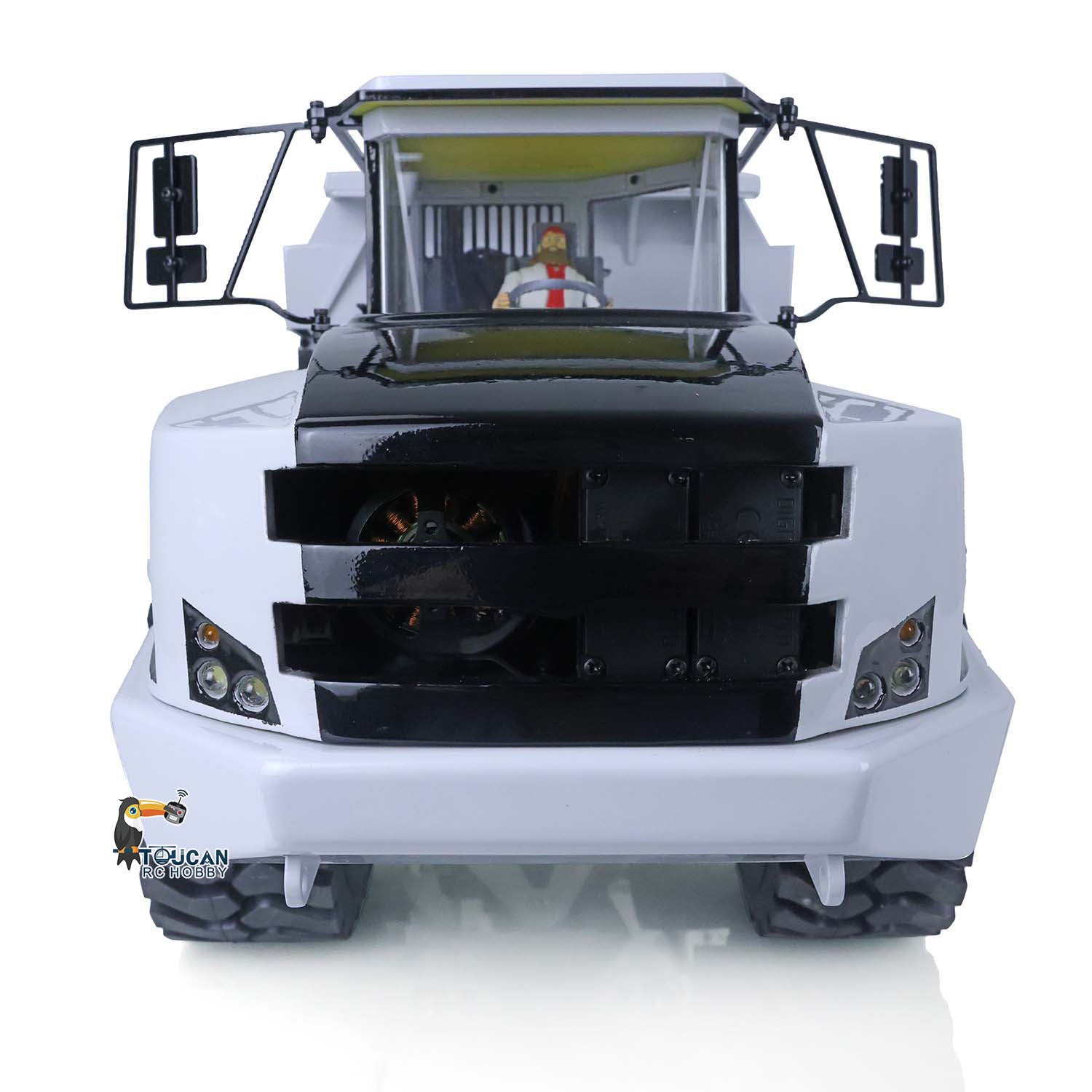 XDRC 6X6 A40G 1/14 RC Metal Hydraulic Articulated Truck Radio