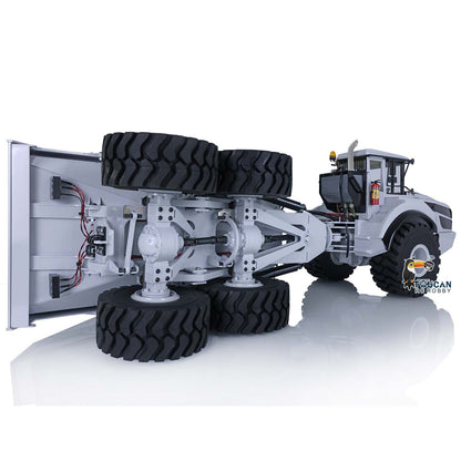 XDRC Metal 1/14 RC Hydraulic Articulated Truck A40G 6*6 Radio Controlled Dumper Tipper RTR Car Model Construction Vehicles