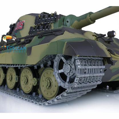 TOUCAN RC HOBBY Henglong 1/16 TK7.0 German King Tiger 3888A German Leopard2A6 3889 RTR RC Tank Barrel Recoil BB IR Smoke Metal Idlers Sprockets Wheels Tracks