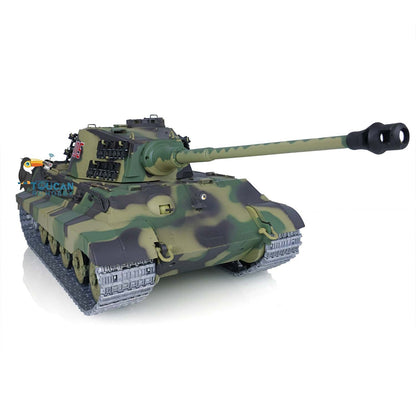 TOUCAN RC HOBBY Henglong 1/16 TK7.0 German King Tiger 3888A German Leopard2A6 3889 RTR RC Tank Barrel Recoil BB IR Smoke Metal Idlers Sprockets Wheels Tracks