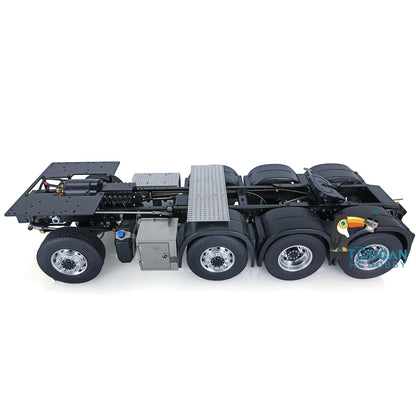 In Stock LESU Metal RC Assembled Heavy-duty Chassis for 1/14 Scale 1851 3363 Tractor Truck 3 Speed Transmission Highline Equipment Rack Truck UpgradeParts