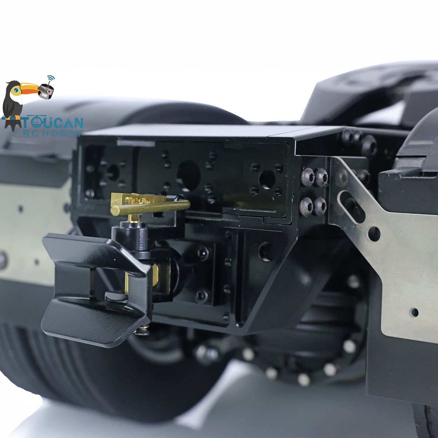 In Stock LESU Metal RC Assembled Heavy-duty Chassis for 1/14 Scale 1851 3363 Tractor Truck 3 Speed Transmission Highline Equipment Rack Truck UpgradeParts