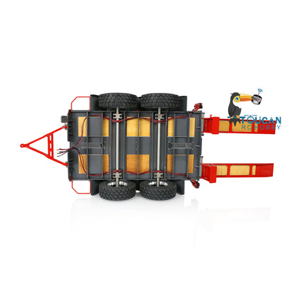 Metal Trailer Plate for 1/14 LESU Aoue-LT5H LT5 Wheeled Tracked Skid-Steer Loader Remote Control Hydraulic Model Car