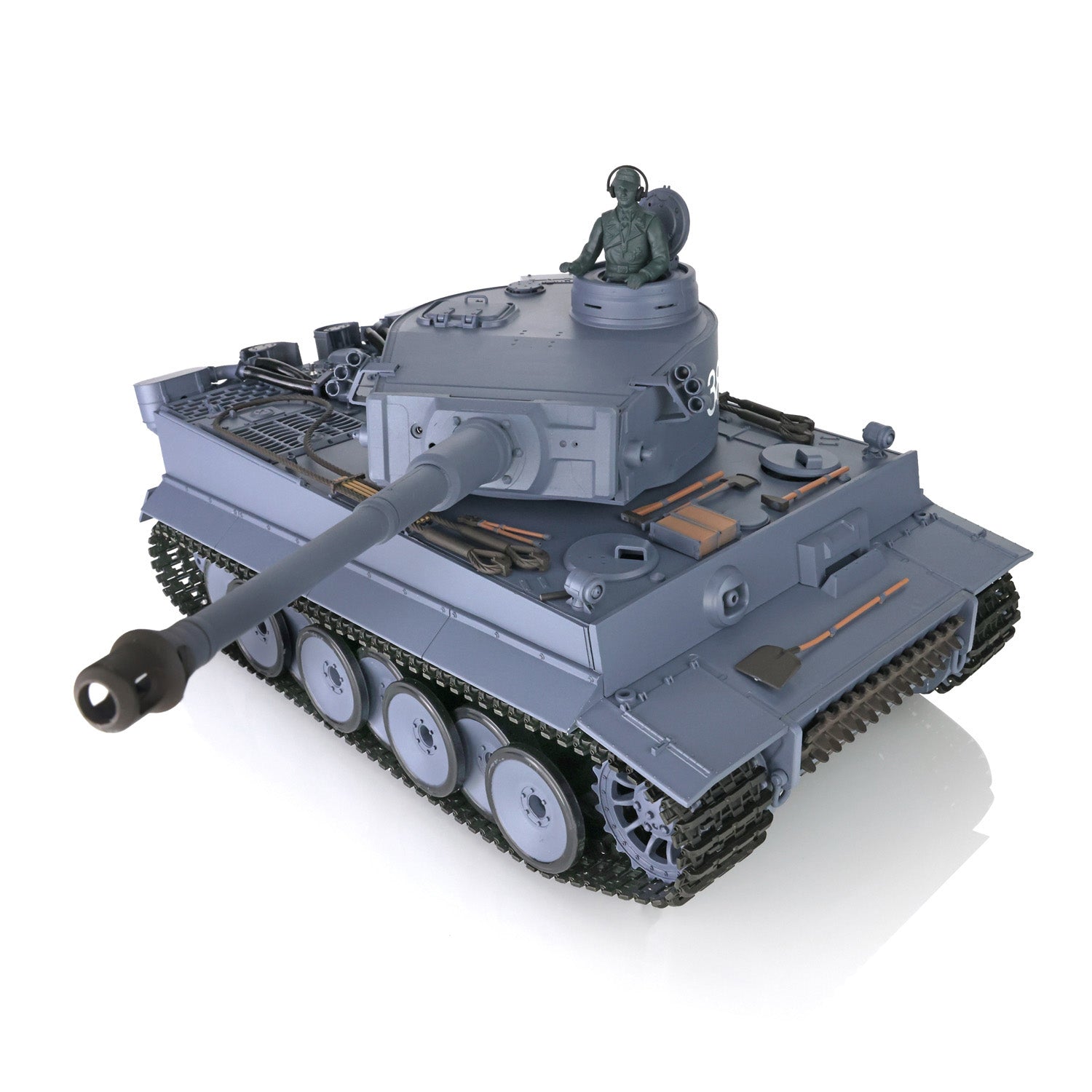 Henglong 1/16 Plastic German Tiger I RC Tank 3818 TK7.0 Version