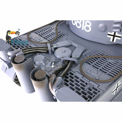 Fast Free Shipping 2.4Ghz Henglong 1/16 Scale 7.0 Plastic Ver German Tiger I RTR RC Tank 3818 Model Smoke BB Unit Infrared Combat