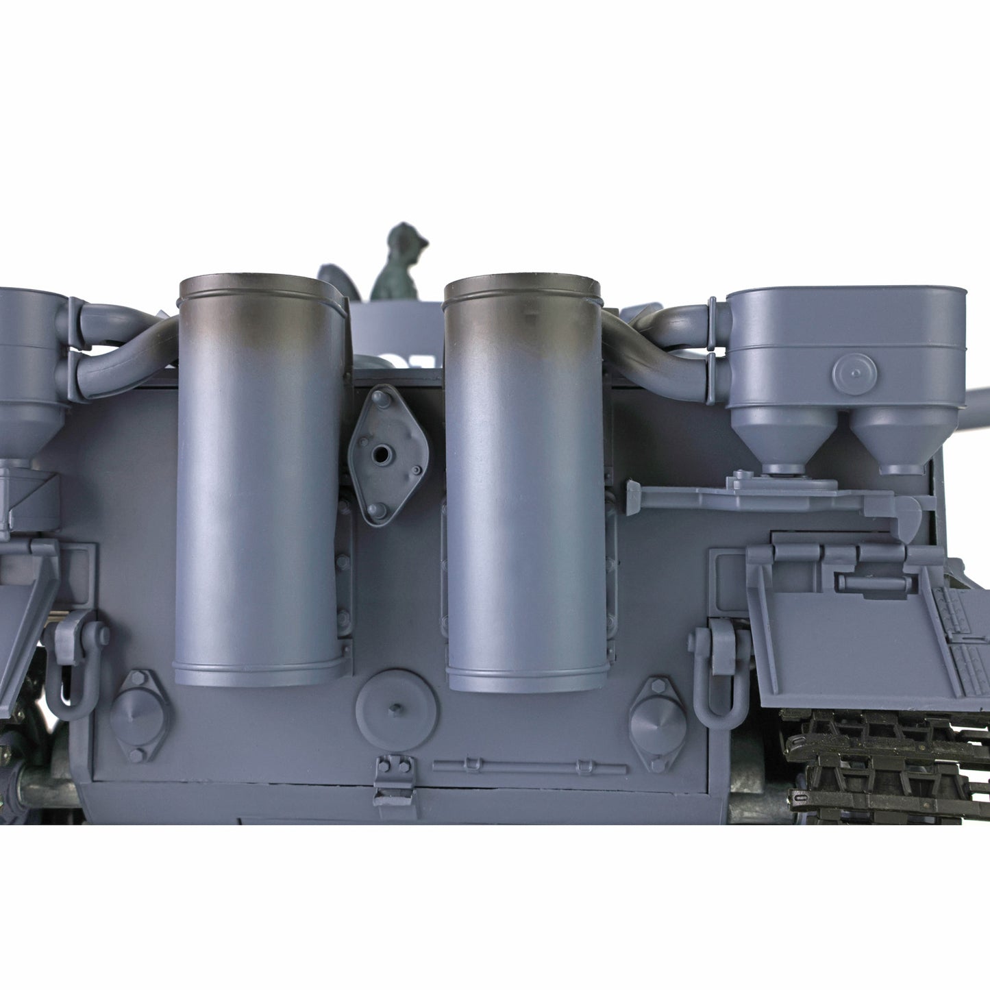 2.4Ghz Henglong 1/16 Plastic German Tiger I Radio Control Tank 3818 7.0 RTR RC Tank BB Shooting Smoking Sound Effect Recoil Barrel