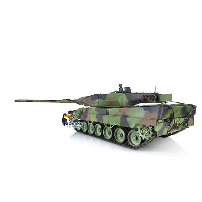TOUCAN RC HOBBY IN Stock Henglong 1/16 TK7.0 Plastic 3889 Leopard2A6 RTR RC Tank 360 Degrees Turret BB Infrared Combat Smoke Sound Light Metal Barrel