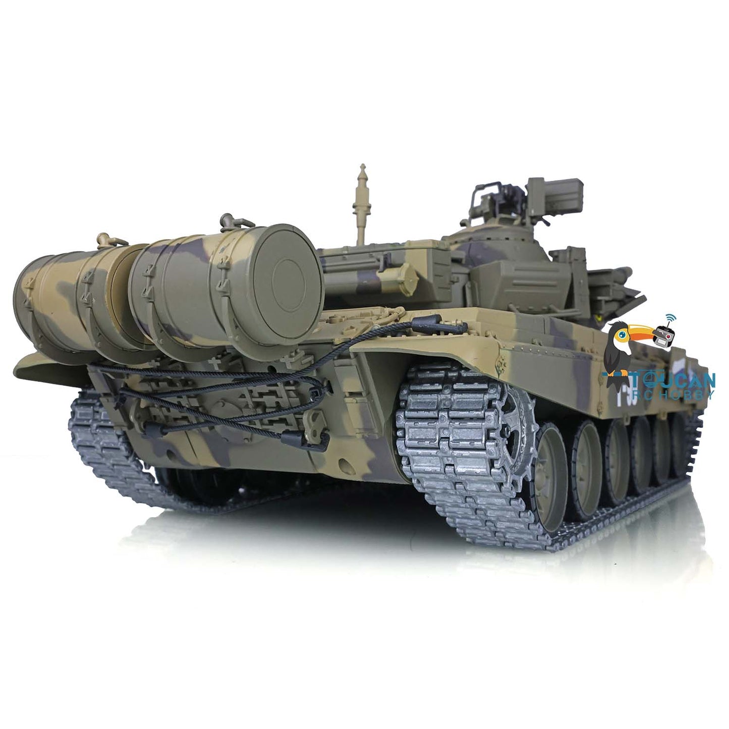 TOUCAN RC HOBBY Henglong 1/16 TK7.0 Promotion Russia T90 3938 RTR RC Tank Infrared Combat BB Smoke Metal Sprockets Idlers Wheels Linkages Tracks Steel Gearbox