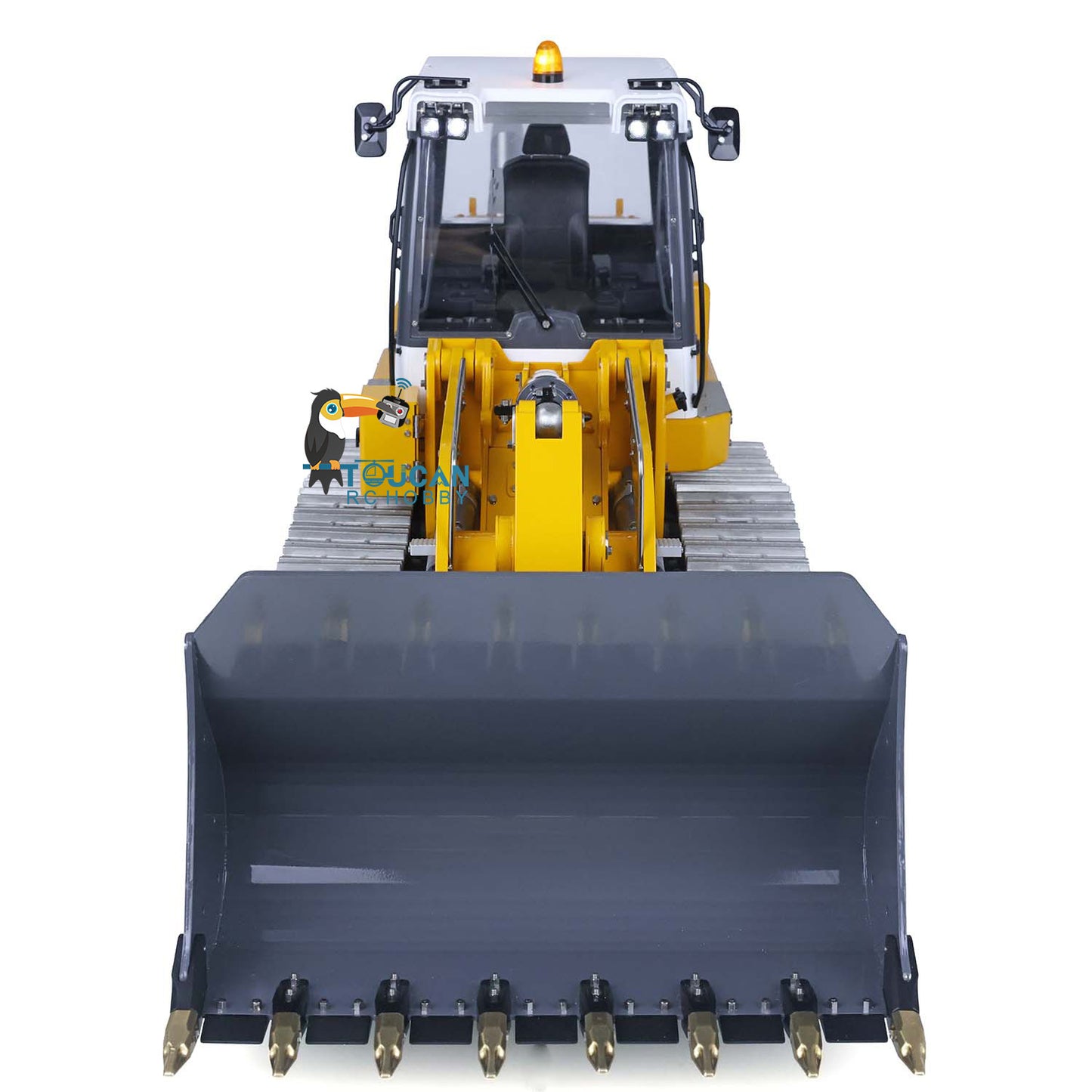 LESU LR636 1/14 Metal Hydraulic RC Wheel Loader Model with Sound Light System for Construction Vehicle Enthusiast Backyard Fun