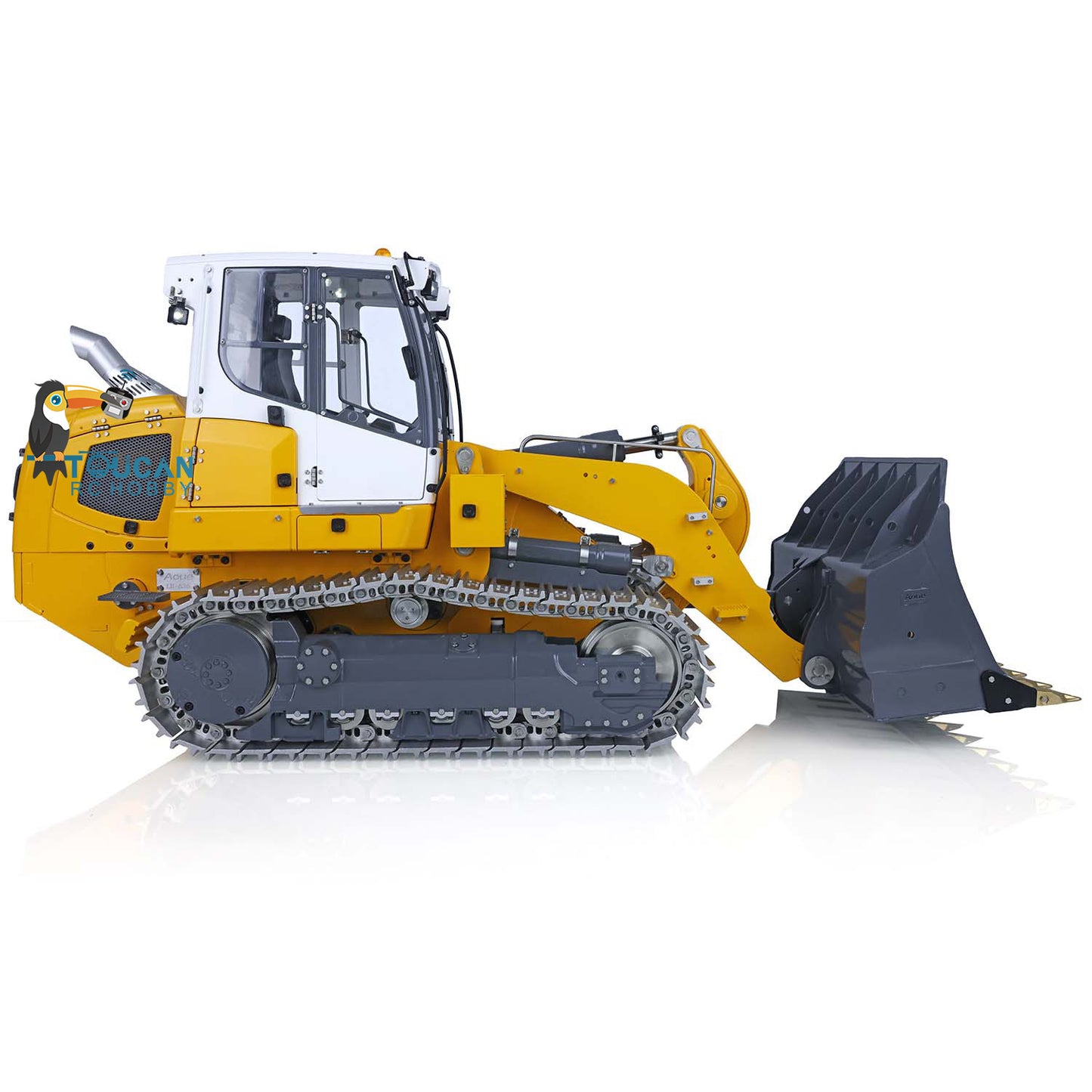LESU LR636 1/14 Metal Hydraulic RC Wheel Loader Model with Sound Light System for Construction Vehicle Enthusiast Backyard Fun