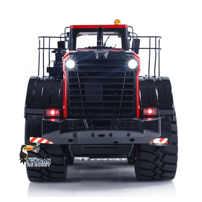 TOUCAN RC HOBBY MTModel WA480 Metal 1/14 RC Wheel Loader 5-way Hydraulic Directional Valve ST8 Radio Controller Light Sound System Quick Coupler LCD Screen for Vehicle Enthusiast