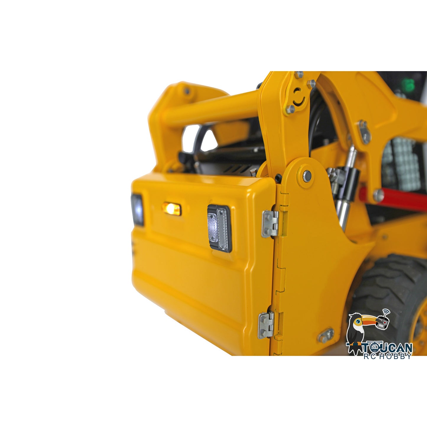 TOUCAN RC HOBBY LESU Aoue-LT5H 1/14 Metal RTR RC Wheeled Skid-Steer Loader A0008 Hydraulic Construction Vehicle Sound Light for Adult