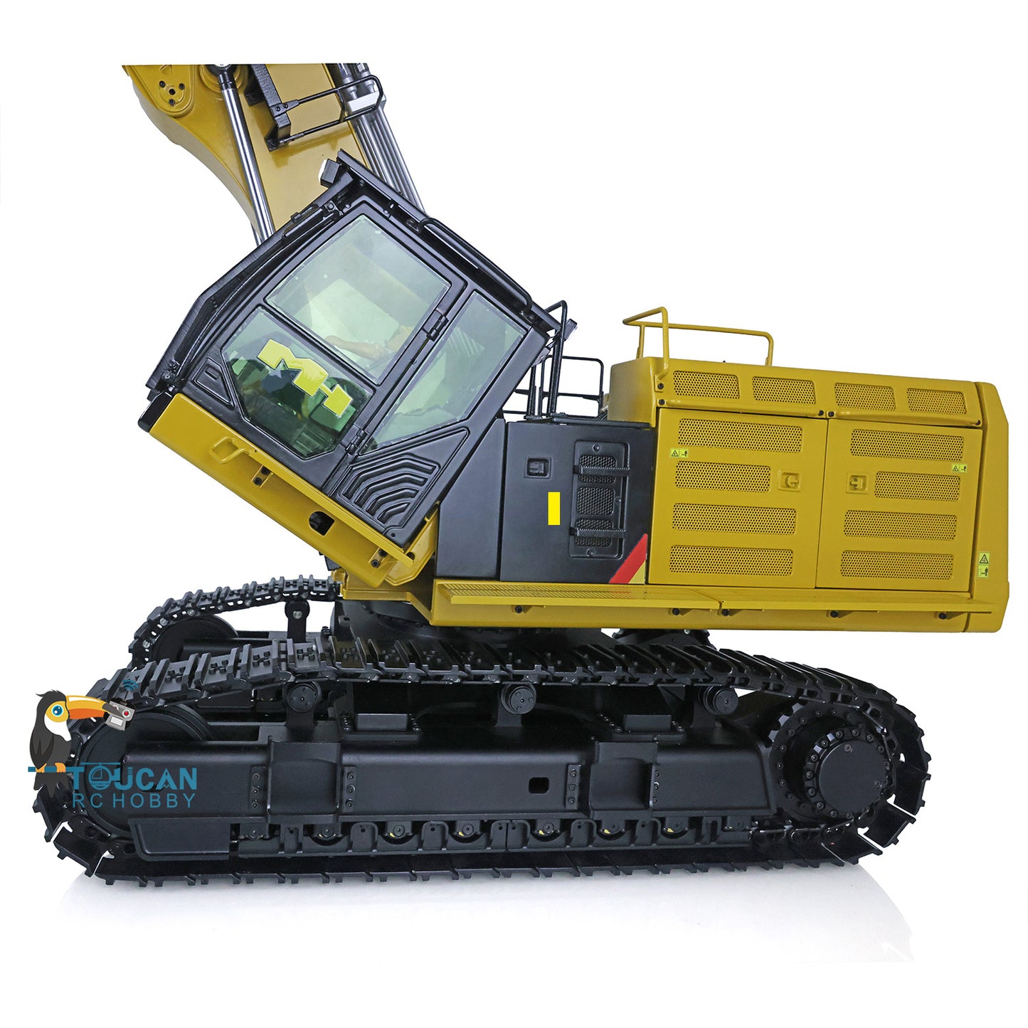 1/14 Metal Painted Assembled RC Hydraulic Demolition Excavator Remote Controlled Digger Trucks 374 UHD 2pcs Boom+1pc Arm