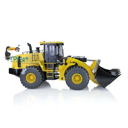 Fast Free Shipping XDRC 1/14 Scale Metal WA470 RC Hydraulic Loader 980L Ready to Run Earth Mover W/ Lights Sound Battery
