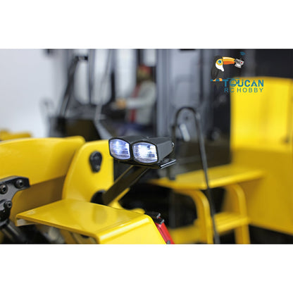 1/14 Scale RC Hydraulic Loader WA470 Metal Construction Vehicle 980L Remote Control Lights Sound Radio System