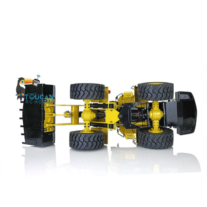 Fast Free Shipping XDRC 1/14 Scale Metal WA470 RC Hydraulic Loader 980L Ready to Run Earth Mover W/ Lights Sound Battery