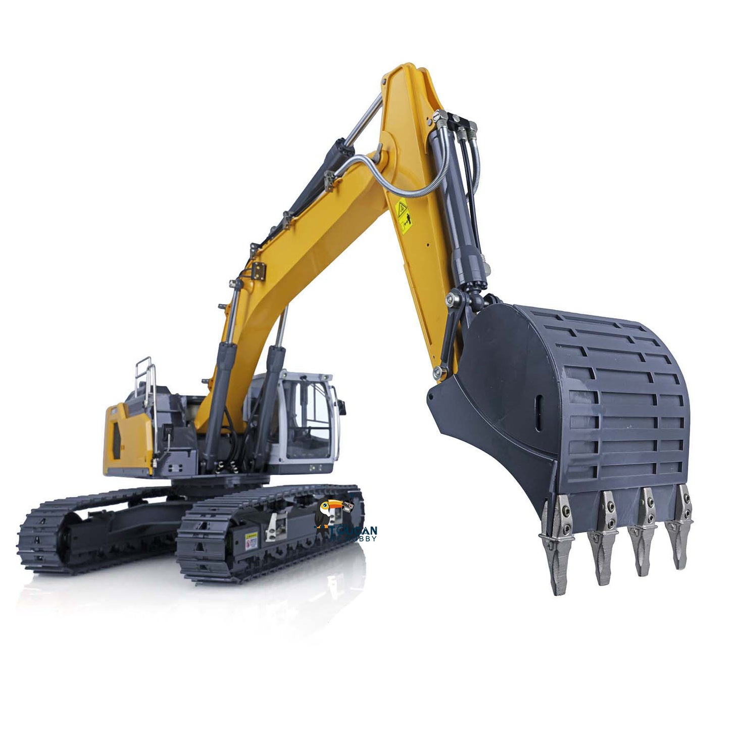 IN STOCK 945 Metal 1/14 Hydraulic RC Tracked Excavator Remote Control Painted Assembled Truck W/ I6s ESC Motor Servo Coupler