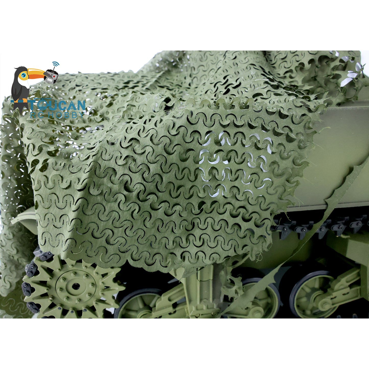 UK Stock Henglong Camouflage Net for 1/16 RC Tank Military Model Tiger I Challenger II