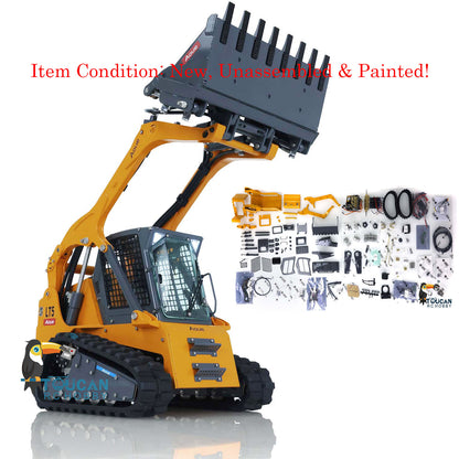 LESU Aoue LT5 1/14 Metal RC Hydraulic Loader KIT B0008 Remote Control Construction Truck Light & Sound System for DIY Hobbyists