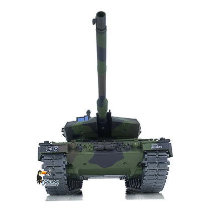 2.4Ghz Remote Controller Henglong 1/16 TK7.0 Edition Metal Leopard2A6 RC Tank 3889 W/ 360Degrees Rotating Turret Battery Charger