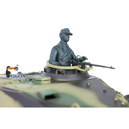 TOUCAN RC HOBBY Henglong 1/16 TK7.0 Plastic German King Tiger Henschel 3888A RTR RC Tank with Barrel Recoil Infrared Combat BB Smoke Unit Sound Light