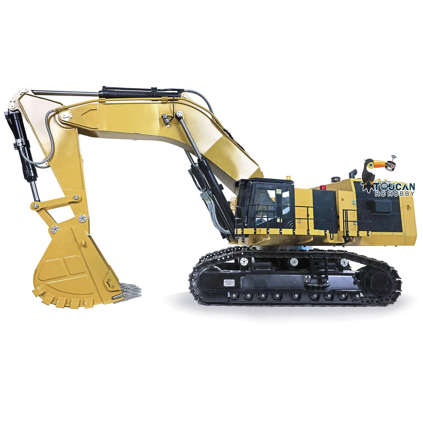 IN STOCK 6015B Metal 1/14 Assembled Hydraulic RC Excavator Remote Control Heavy Duty Diggers Model PL18Lite ESC Construction Cars
