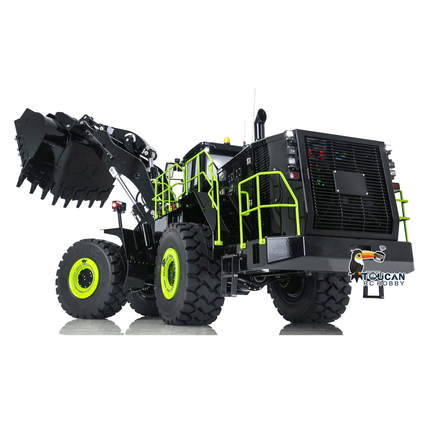 CUNDANG Kabolite 988K Metal RC 1/14 Hydraulic Heavy Loader K988 100S PL18 Lite Radio Control Truck Upgraded Vehicle RTR 6CH Reversing Valve
