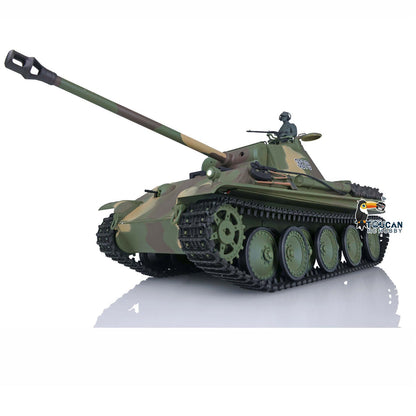 TOUCAN RC HOBBY Henglong 1/16 TK7.0 Plastic Panther G Soviet KV-1 RTR RC Tank 3879/3878 Model BB IR Smoke FPV 360 Degrees Turret Metal Barrel Steel Gearbox