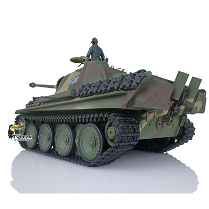TOUCAN RC HOBBY Henglong 1/16 TK7.0 Plastic Panther G Soviet KV-1 RTR RC Tank 3879/3878 Model BB IR Smoke FPV 360 Degrees Turret Metal Barrel Steel Gearbox