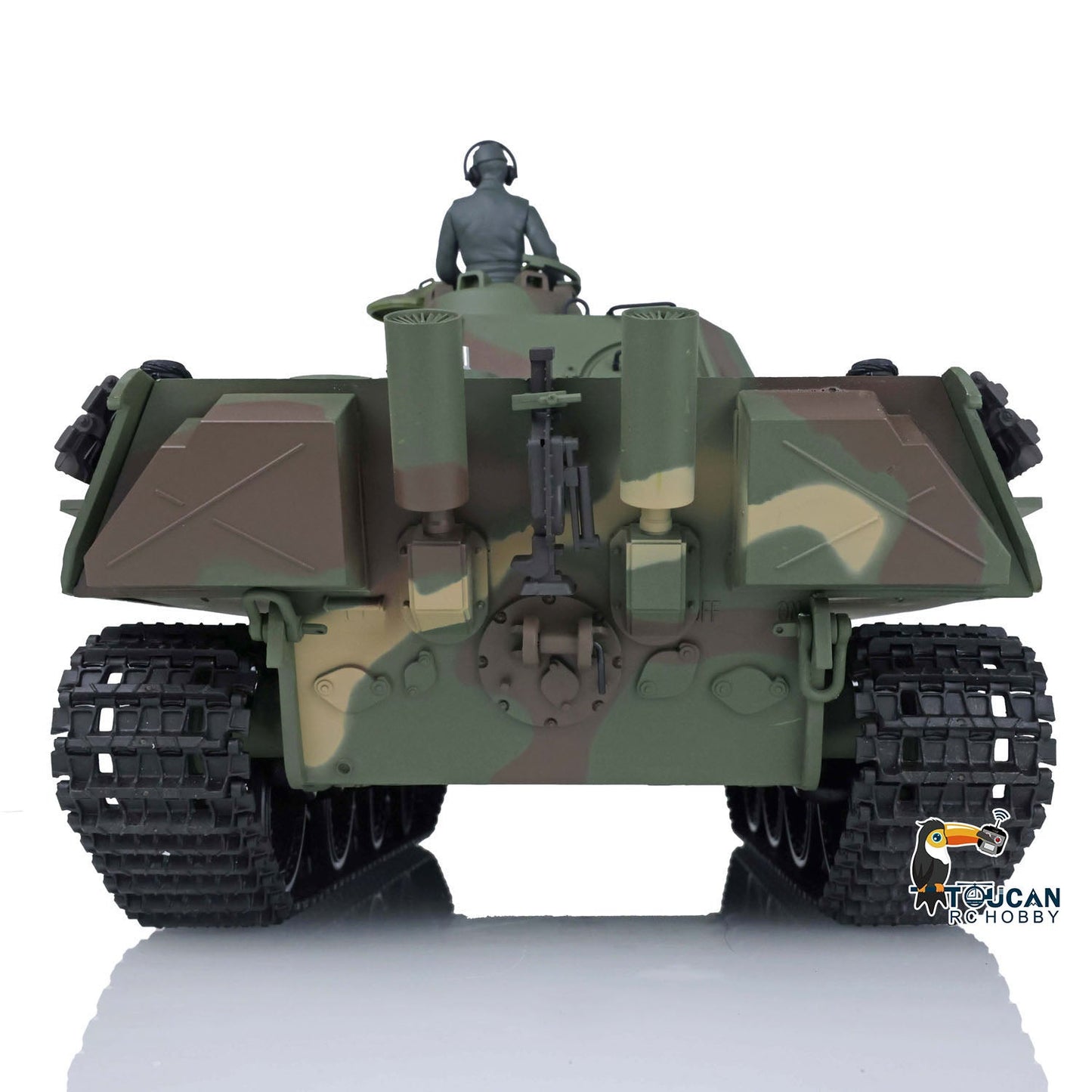 TOUCAN RC HOBBY Henglong Plastic 1/16 TK7.0 3879/3878 German Panther G Soviet KV-1 RTR RC Tank 360 Degrees Turret Infrared Combat BB Smoke Metal Barrel