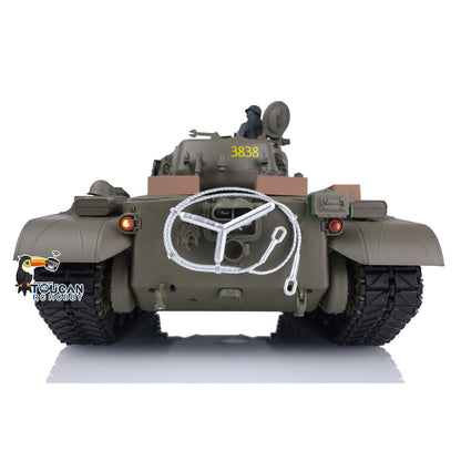 TOUCAN RC HOBBY Henglong 1/16 TK7.0 Plastic 3838 USA M26 Pershing 3839 Walker Bulldog M41A3 RTR RC Tank Armored Vehicle Model IR BB 360 Degrees Turret Smoke