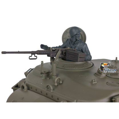 TOUCAN RC HOBBY Henglong 1/16 Plastic TK7.0 3838 M26 RTR RC Tank Steel Gearbox FPV 360 Degrees Turret Infrared System Smoke BB Unit Sounds Lights