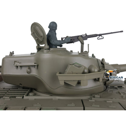 TOUCAN RC HOBBY Henglong 1/16 Plastic TK7.0 3838 M26 RTR RC Tank Steel Gearbox FPV 360 Degrees Turret Infrared System Smoke BB Unit Sounds Lights