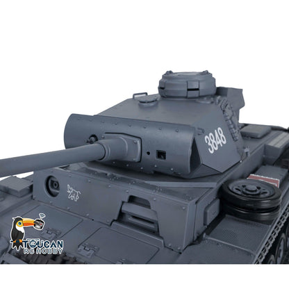 TOUCAN RC HOBBY Henglong 1/16 TK7.0 Promotion German Panzer III L RTR RC Tank 3848 FPV 360 Degrees Turret IR BB Smoke Metal Barrel Idlers Sprockets Wheels Tracks Gearbox