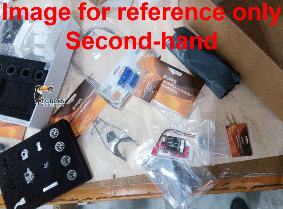 Fast Free Shipping Second Hand US Stock 1/10 Plastic RC Go-Kart JDM 298B KIT Radio Controlled Electric Racing Car Unlimited Retrofit DIY Model for Adult Advanced Player