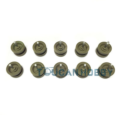 TOUCAN RC HOBBY IN Stock Plastic Tracks Sprockets Road Driving Wheels Suspension Bars Idlers Stickers Decoration Parts Bag For Henglong 1/16 USA M26 Pershing 3838 RC Tank