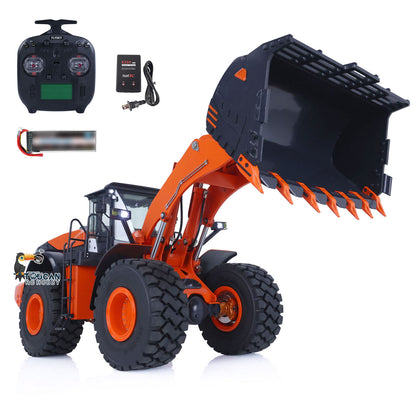 Fast Free Shipping for EU JDMODEL Metal 1/14 RC RTR Hydraulic Loader JDM-198 ZW370 Models W/ 2-Speed Transmission Battery Pump Servo ESC